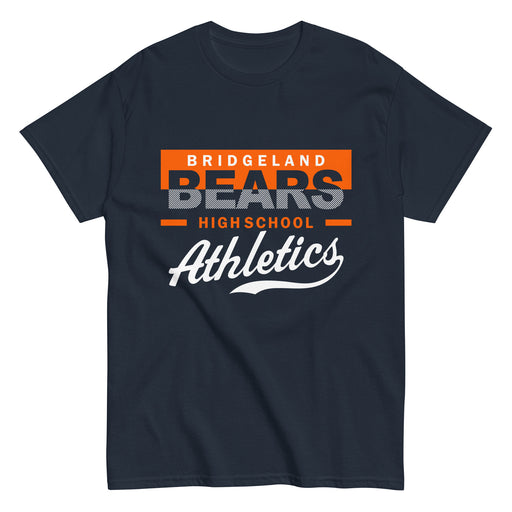 Bridgeland High School Bears Classic Unisex Navy T-shirt 48