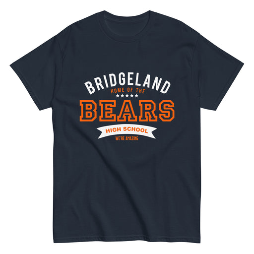 Bridgeland High School Bears Classic Unisex Navy T-shirt 96