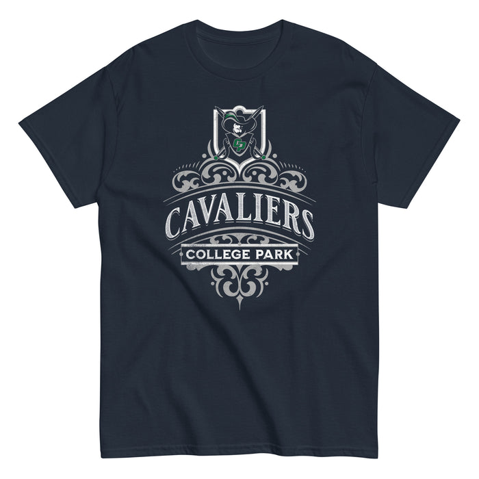 College Park High School Cavaliers Classic Unisex Navy T-shirt 218