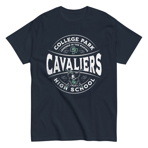 College Park High School Cavaliers Classic Unisex Navy T-shirt 220