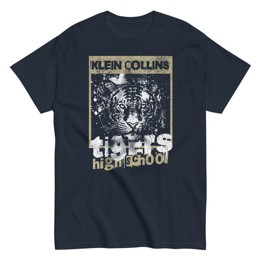Klein Collins High School Tigers Classic Unisex Navy T-shirt 202