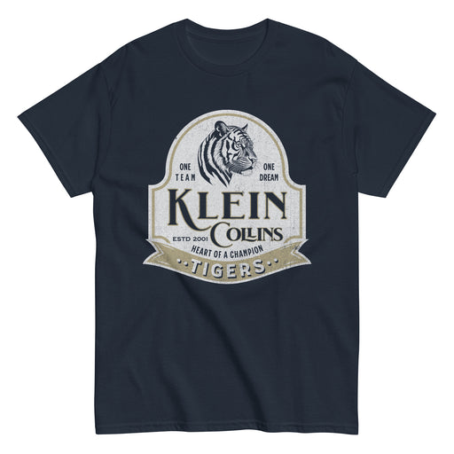 Klein Collins High School Tigers Classic Unisex Navy T-shirt 205
