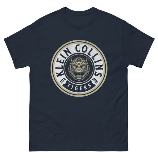 Klein Collins High School Tigers Classic Unisex Navy T-shirt 208