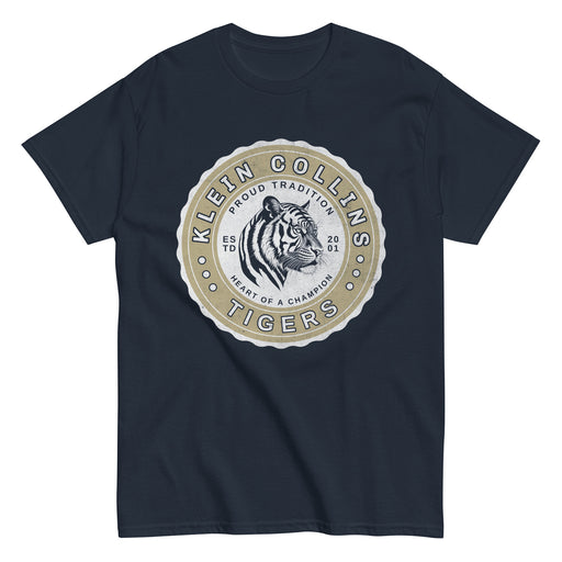 Klein Collins High School Tigers Classic Unisex Navy T-shirt 209
