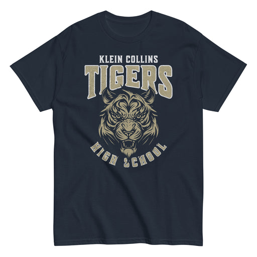 Klein Collins High School Tigers Classic Unisex Navy T-shirt 212