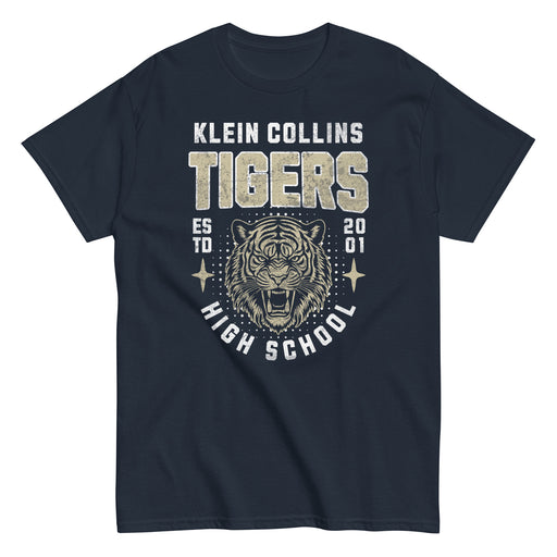 Klein Collins High School Tigers Classic Unisex Navy T-shirt 213