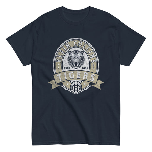 Klein Collins High School Tigers Classic Unisex Navy T-shirt 215