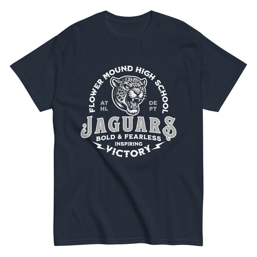 Flower Mound High School Jaguars Navy Blue Classic Unisex T-shirt 206