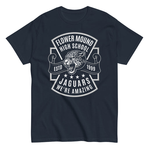 Flower Mound High School Jaguars Navy Blue Classic Unisex T-shirt 207