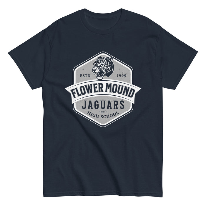 Flower Mound High School Jaguars Navy Blue Classic Unisex T-shirt 209