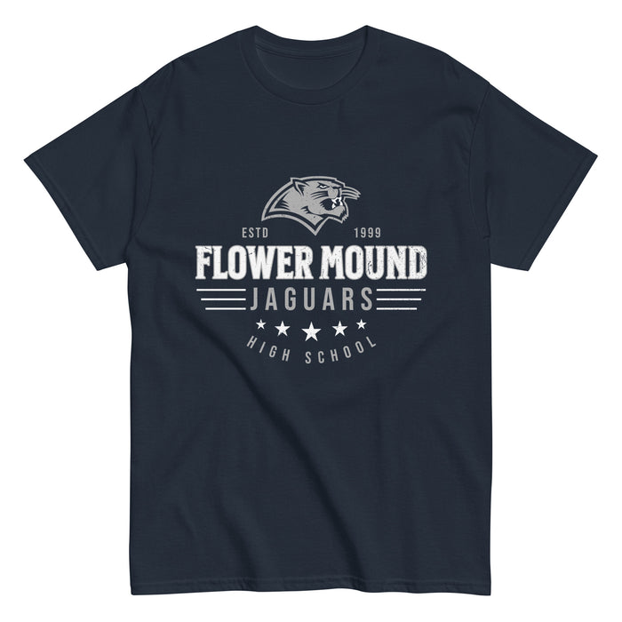 Flower Mound High School Jaguars Navy Blue Classic Unisex T-shirt 217