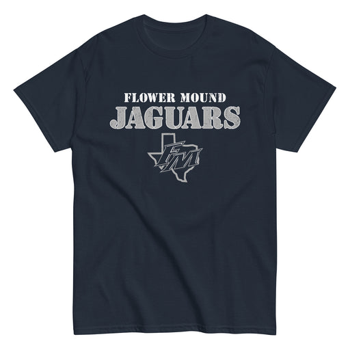 Flower Mound High School Jaguars Navy Blue Classic Unisex T-shirt 222