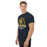 Side view of Nimitz High School Cougars Navy Blue Classic Unisex T-shirt 206