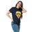 Woman wearing Nimitz High School Cougars Navy Blue Classic Unisex T-shirt 221