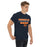 Man wearing a Bridgeland High School Bears Classic Unisex Navy T-shirt 23a