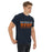 Man wearing a Bridgeland High School Bears Classic Unisex Navy T-shirt 24a