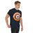 Man wearing a Bridgeland High School Bears Classic Unisex Navy T-shirt 30a