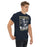 Man wearing a Klein Collins High School Tigers Classic Unisex Navy T-shirt 202