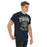 Man wearing a Klein Collins High School Tigers Classic Unisex Navy T-shirt 212