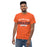 Man wearing a Bridgeland High School Bears Classic Unisex Orange T-shirt 96