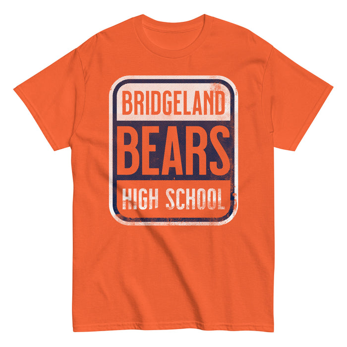 Bridgeland High School Bears Classic Unisex Orange T-shirt 01