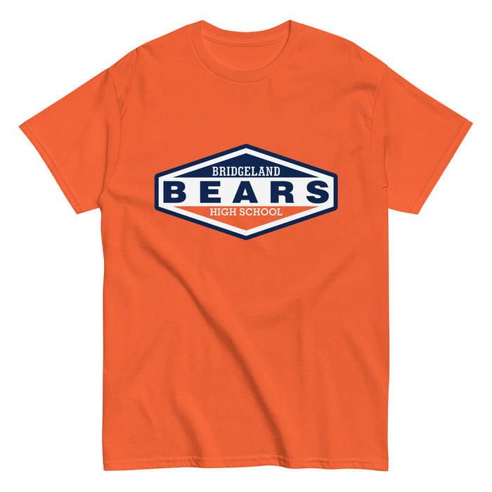 Bridgeland High School Bears Classic Unisex Orange T-shirt 09