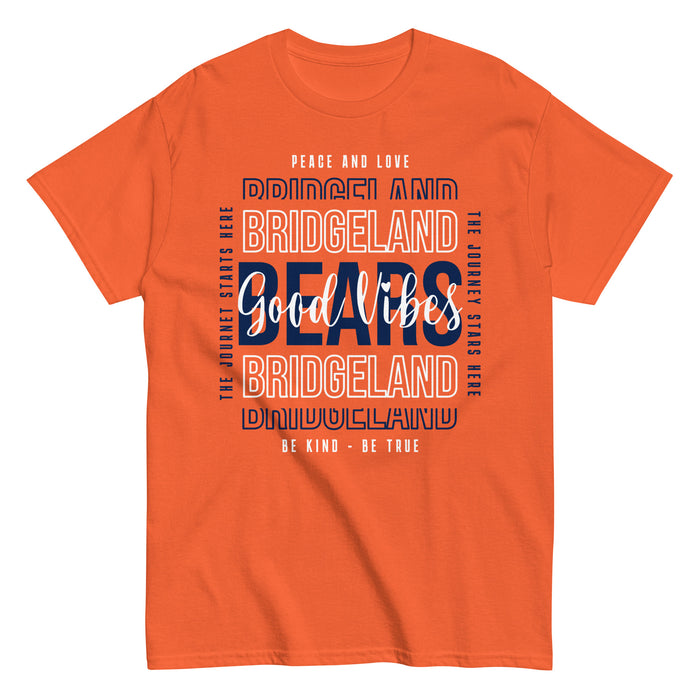 Bridgeland High School Bears Classic Unisex Orange T-shirt 13