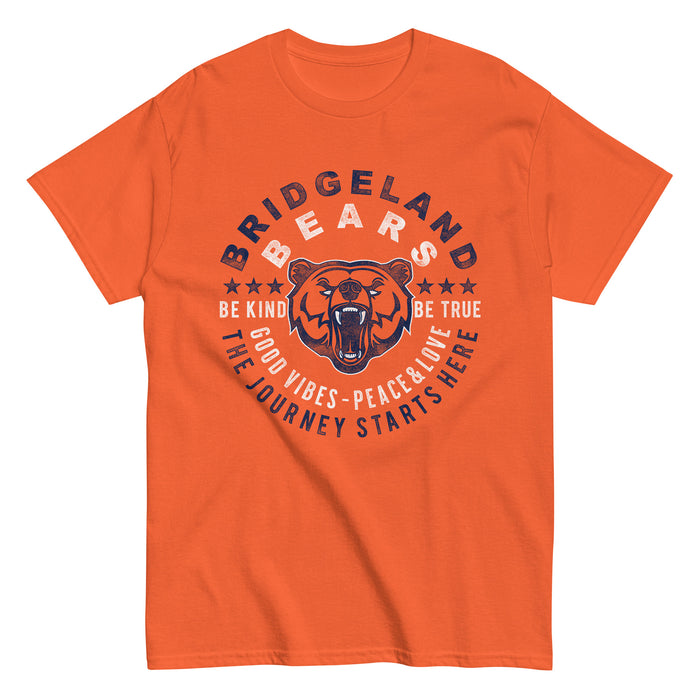 Bridgeland High School Bears Classic Unisex Orange T-shirt 16