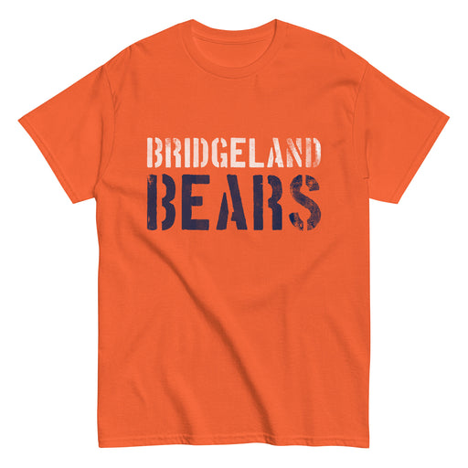 Bridgeland High School Bears Classic Unisex Orange T-shirt 17