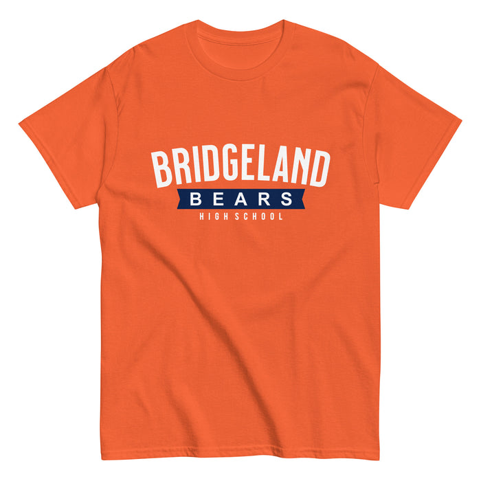 Bridgeland High School Bears Classic Unisex Orange T-shirt 21