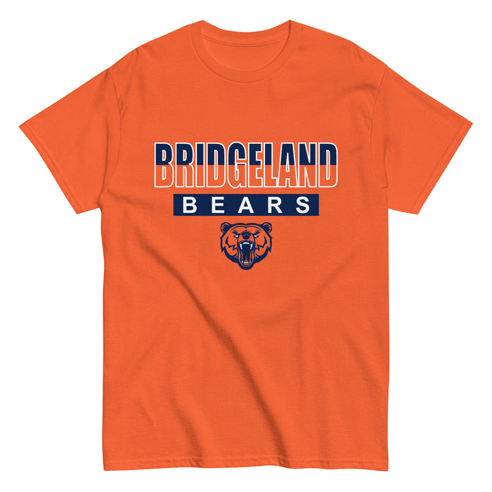 Bridgeland High School Bears Classic Unisex Orange T-shirt 23