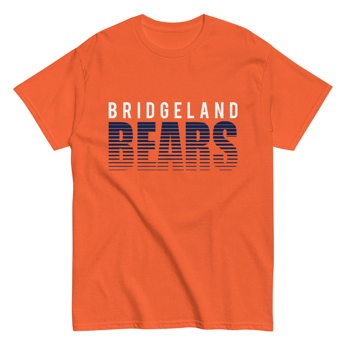 Bridgeland High School Bears Classic Unisex Orange T-shirt 24