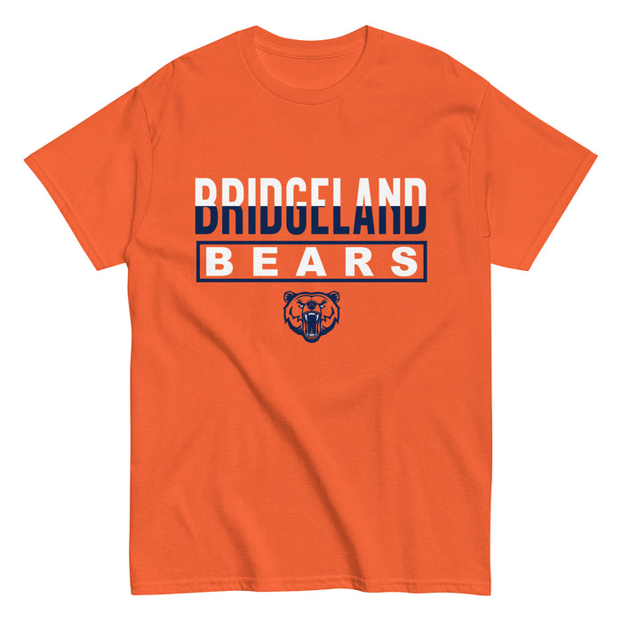 Bridgeland High School Bears Classic Unisex Orange T-shirt 29