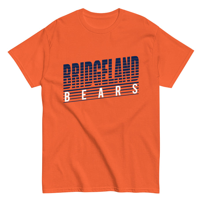 Bridgeland High School Bears Classic Unisex Orange T-shirt 32