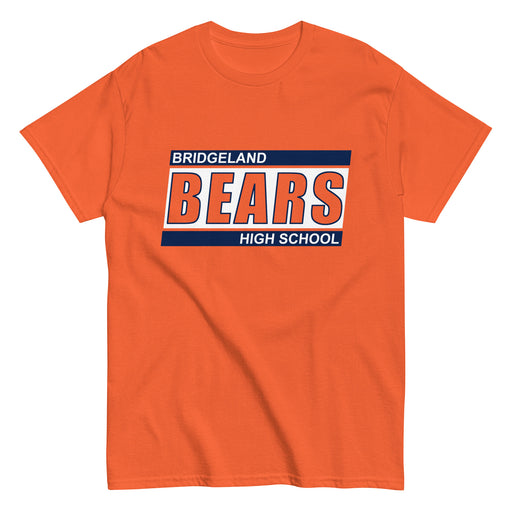 Bridgeland High School Bears Classic Unisex Orange T-shirt 72