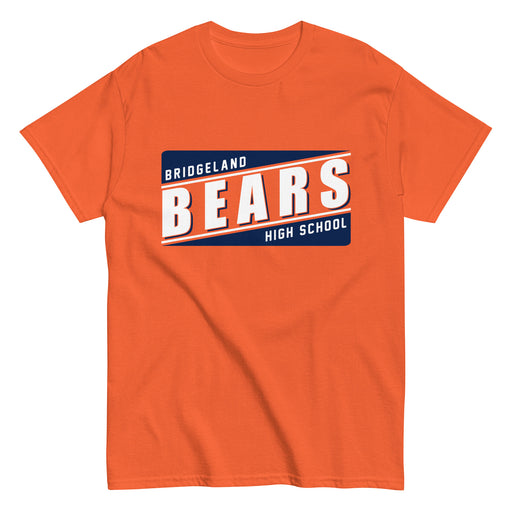 Bridgeland High School Bears Classic Unisex Orange T-shirt 84