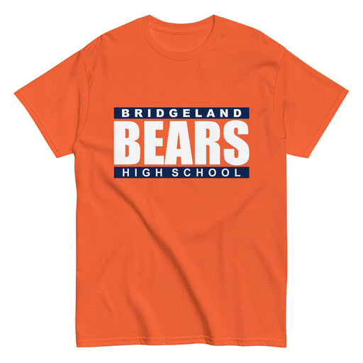 Bridgeland High School Bears Classic Unisex Orange T-shirt 98