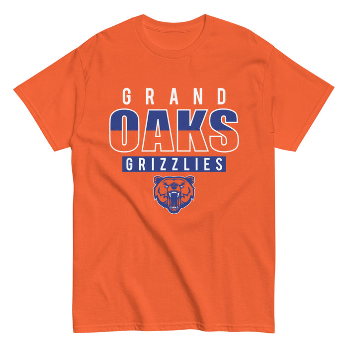 Grand Oaks High School Grizzlies Classic Unisex Orange T-shirt 23