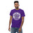 Man wearing a Klein Cain High School Hurricanes Purple Classic T-shirt 209a