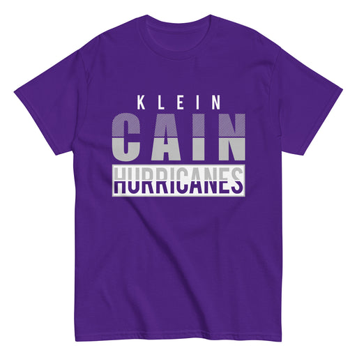 Klein Cain High School Hurricanes Purple Classic T-shirt 31