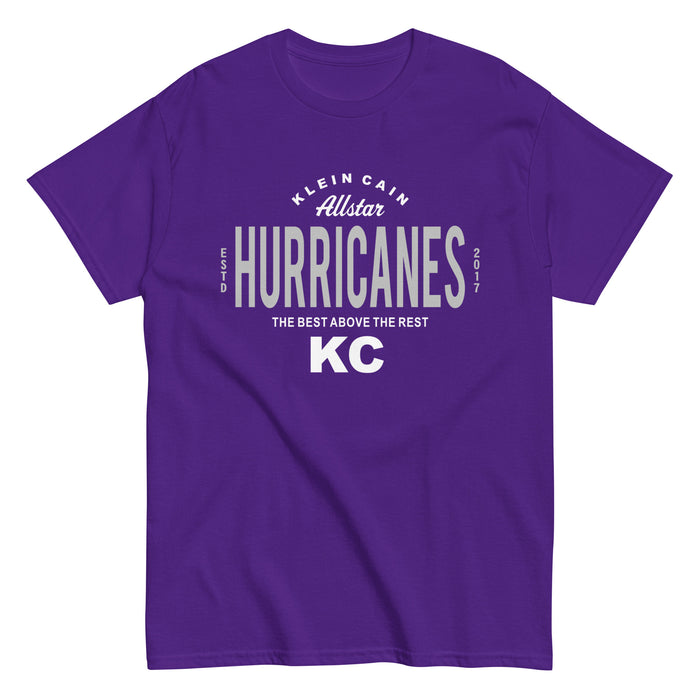 Klein Cain High School Hurricanes Purple Classic T-shirt 40