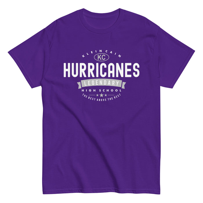 Klein Cain High School Hurricanes Purple Classic T-shirt 44