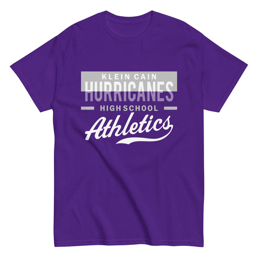 Klein Cain High School Hurricanes Purple Classic T-shirt 48