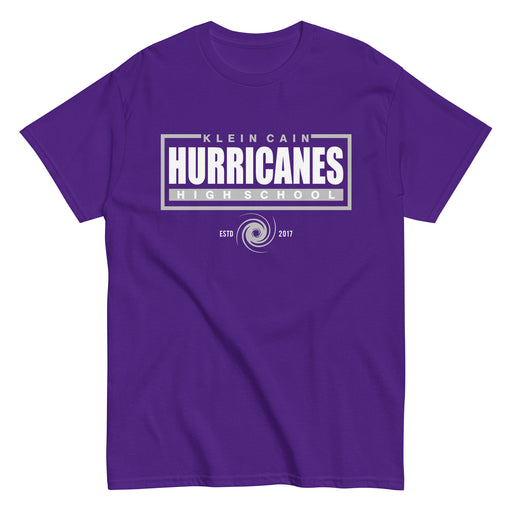 Klein Cain High School Hurricanes Purple Classic T-shirt 49