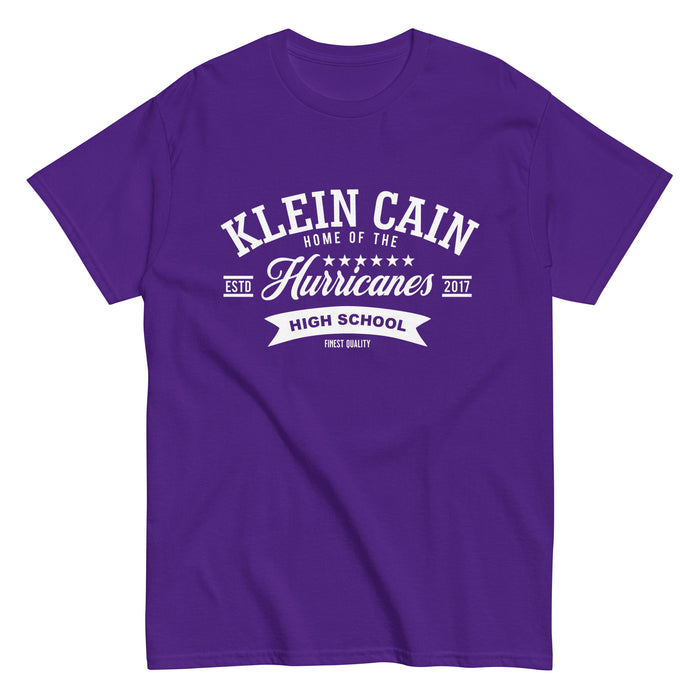 Klein Cain High School Hurricanes Purple Classic T-shirt 96