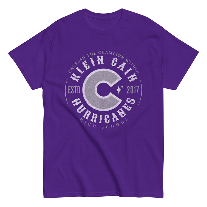 Klein Cain High School Hurricanes Purple Classic T-shirt 211