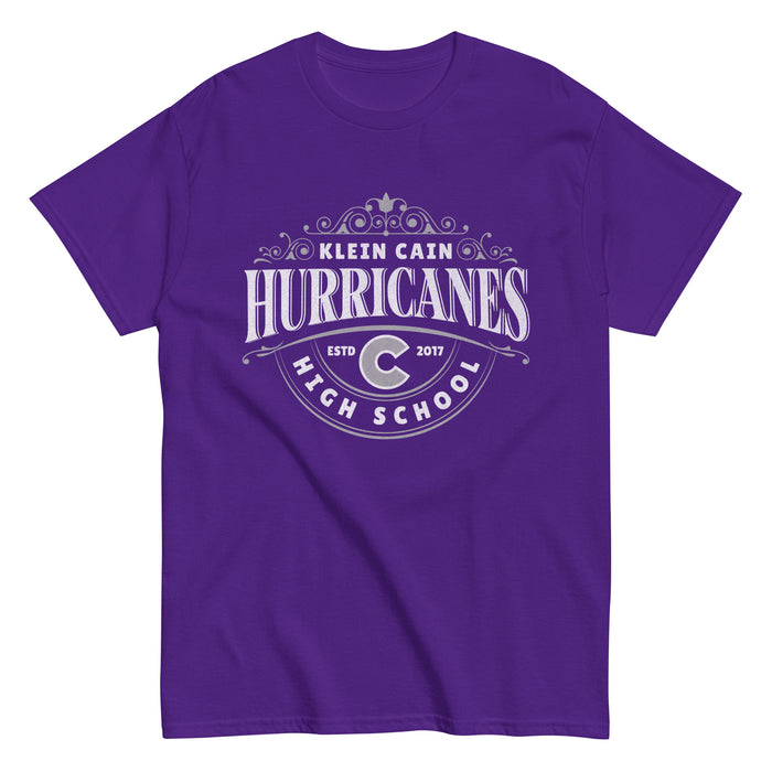 Klein Cain High School Hurricanes Purple Classic T-shirt 214