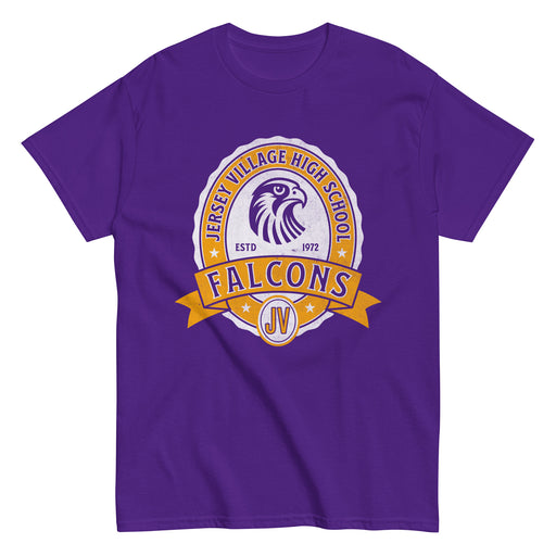 Jersey Village High School Falcons Purple Classic Unisex T-shirt 213