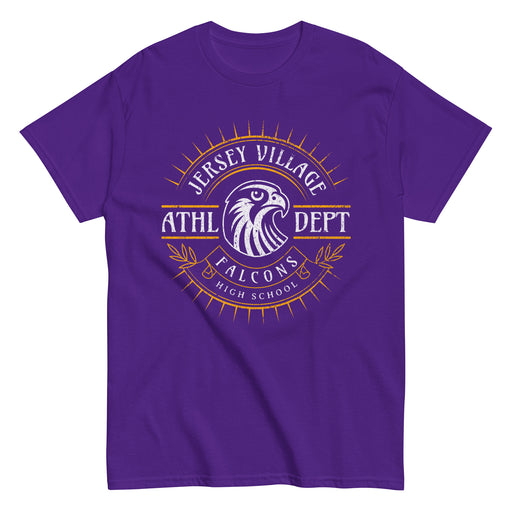 Jersey Village High School Falcons Purple Classic Unisex T-shirt 220