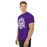 Man wearing a Klein Cain High School Hurricanes Purple Classic T-shirt 213